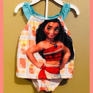 Moana Disney Toddler Two Piece Bathing Suit
